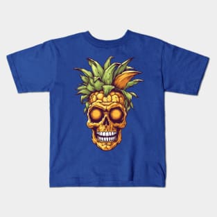 pineapple zombie Kids T-Shirt